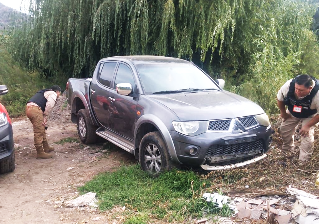 En Talagante recuperan camioneta robada en Melipilla