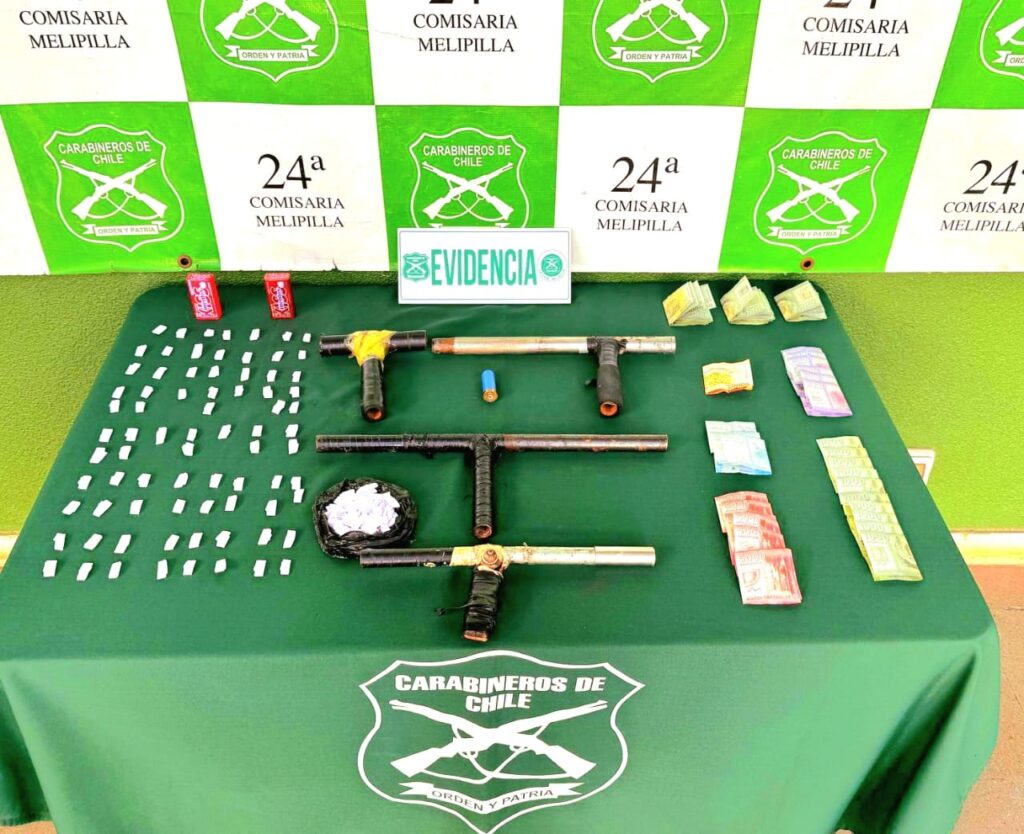 Detenidos por tráfico de drogas y tenencia ilegal de armas de fuego