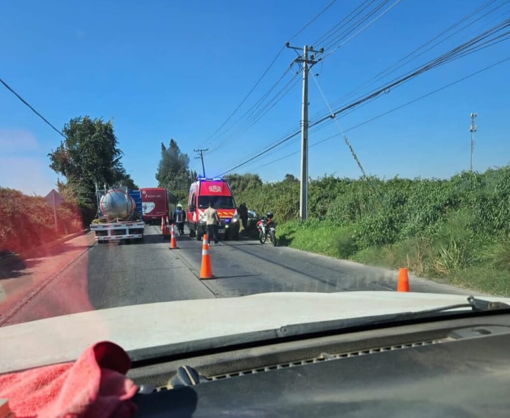 Un herido grave en accidente de tránsito en la Isla de Maipo