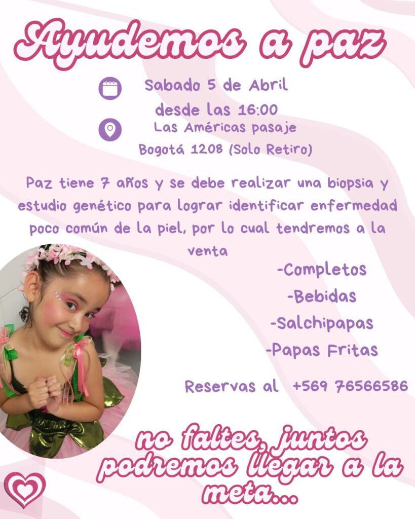 Realizan invitación para beneficio de menor de siete años