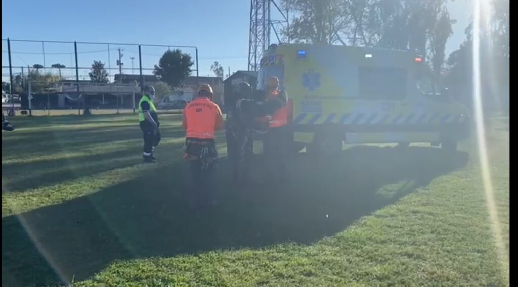 GOPE rescata a arriero herido tras caer de su caballo en cerro de Alhué