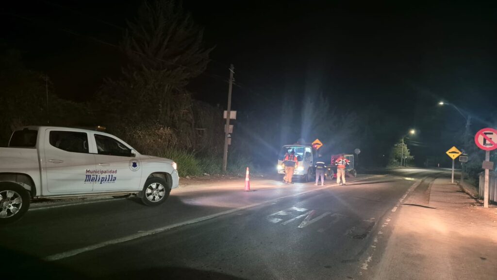 Personal de Seguridad Pública frustra robo en instalaciones de Aguas Andinas en Chocalán