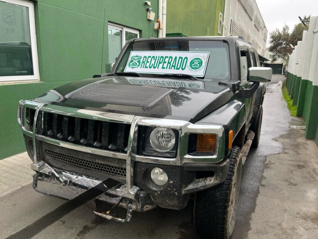 Recuperan vehículo de alta gama con encargo por robo desde el año 2015