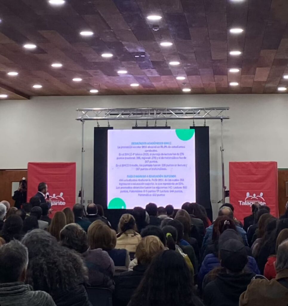 Alcalde de Talagante Sebastián Rosas, entregó anoche la cuenta pública 2024