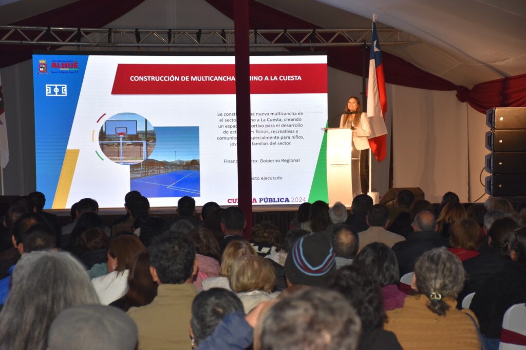 Cuenta Pública en Alhué: Alcaldesa Chamorro apuesta por la inclusión y el bienestar social