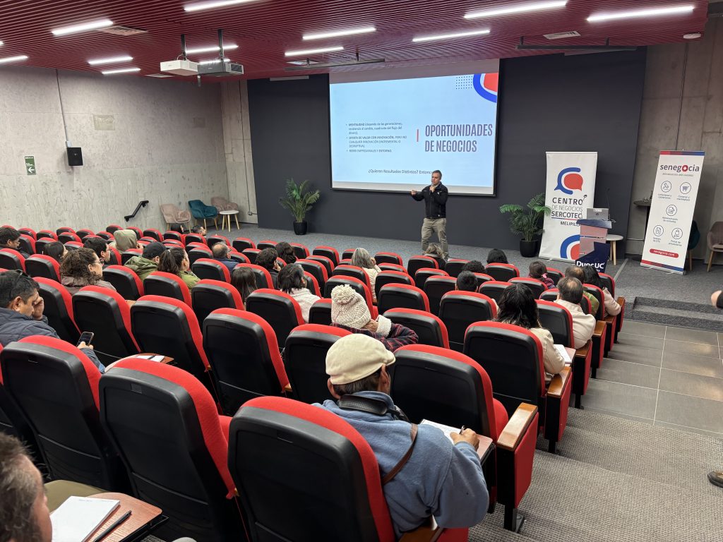 Centro Desarrollo Negocios Melipilla y Duoc UC realizaron seminario a emprendedores y MIPES para fomentar el encadenamiento productivo