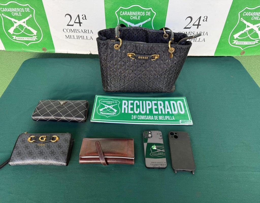 Recuperan especies robadas a persona mayor y detienen al ladrón