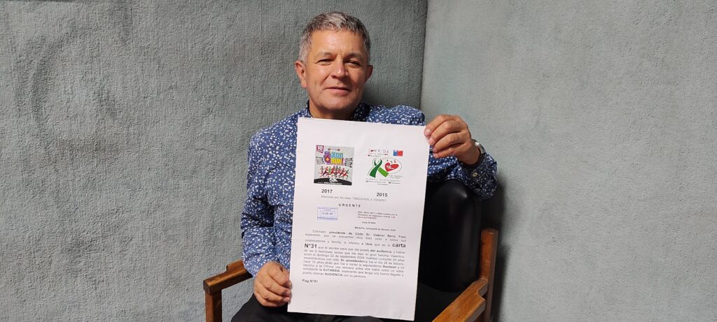 Padre perdió a dos de sus hijos por una enfermedad catastrófica y hoy lucha por fomentar la donación de órganos en Chile