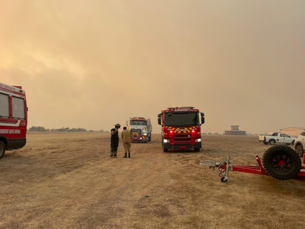 Incendio en Santa Filomena ya consume 1.000 hectáreas y mantiene en Alerta Amarilla a Melipilla
