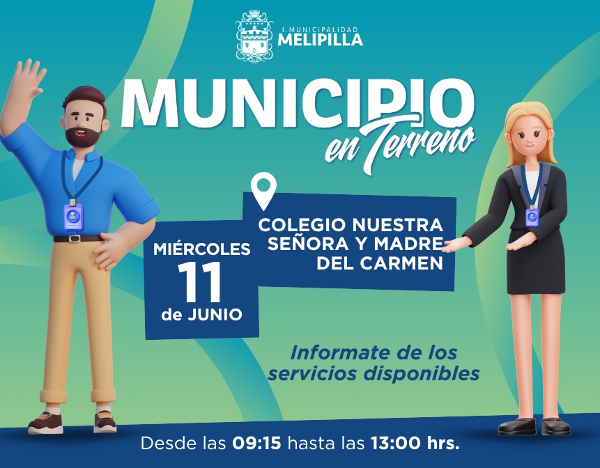 Municipalidad de Melipilla realizará segundo “Municipio en Terreno” esta vez en el sector norponiente de la ciudad