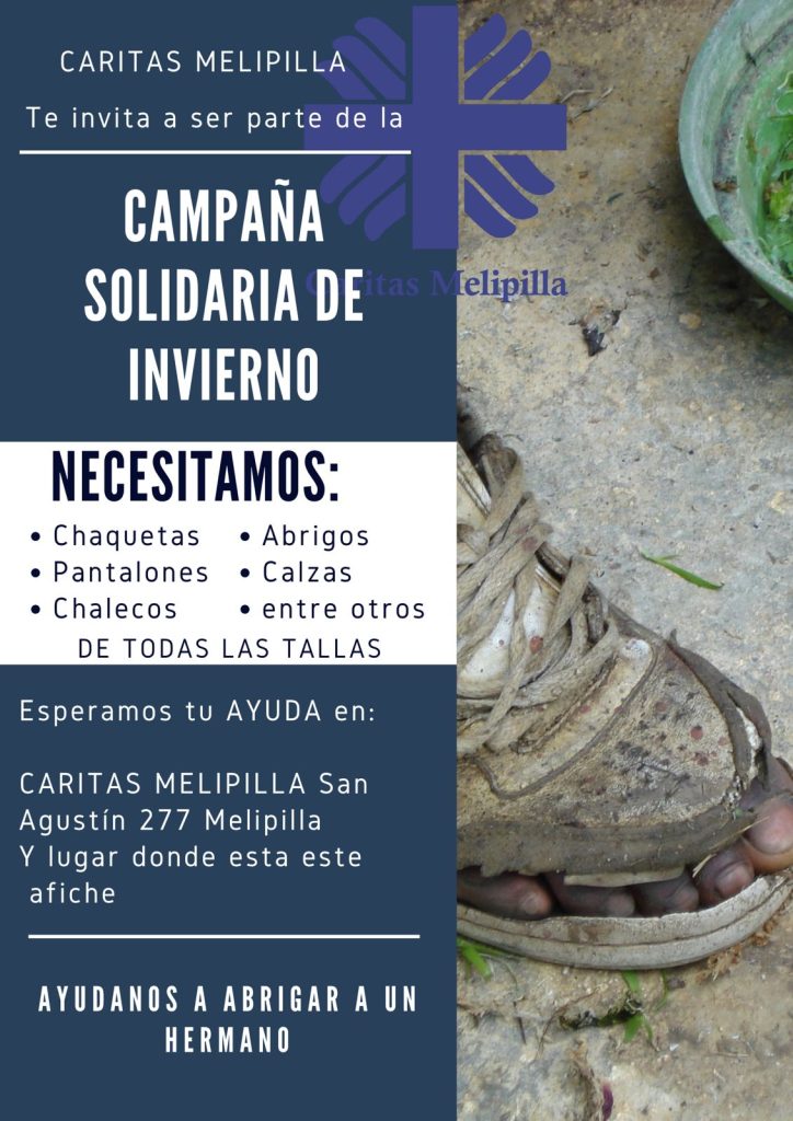 Campaña solidaria busca ayudar a migrantes en Melipilla a enfrentar el invierno