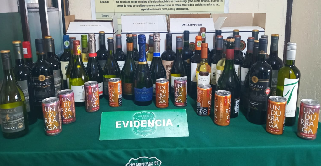 Operativo detecta venta ilegal de alcohol en Talagante