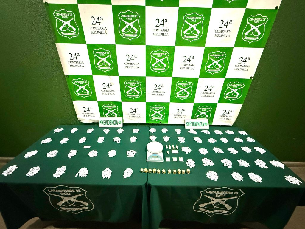 Asistente de párvulos detenida por tráfico de drogas en Melipilla