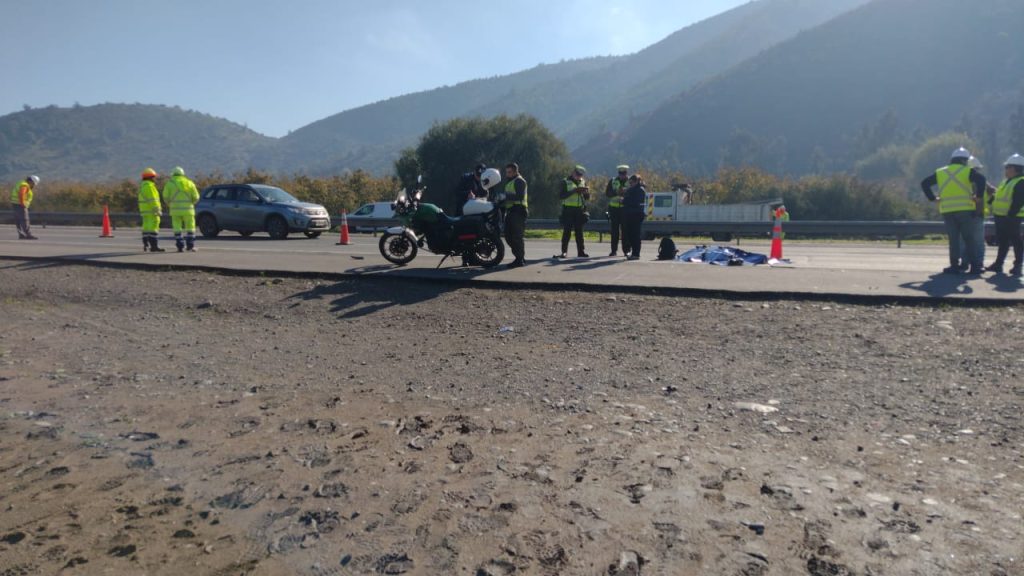 Adolescente muere atropellada por camión en Ruta 78
