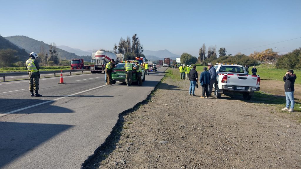 Nuevo accidente fatal en Ruta 78: joven de 22 años fallece tras ser impactado por camión