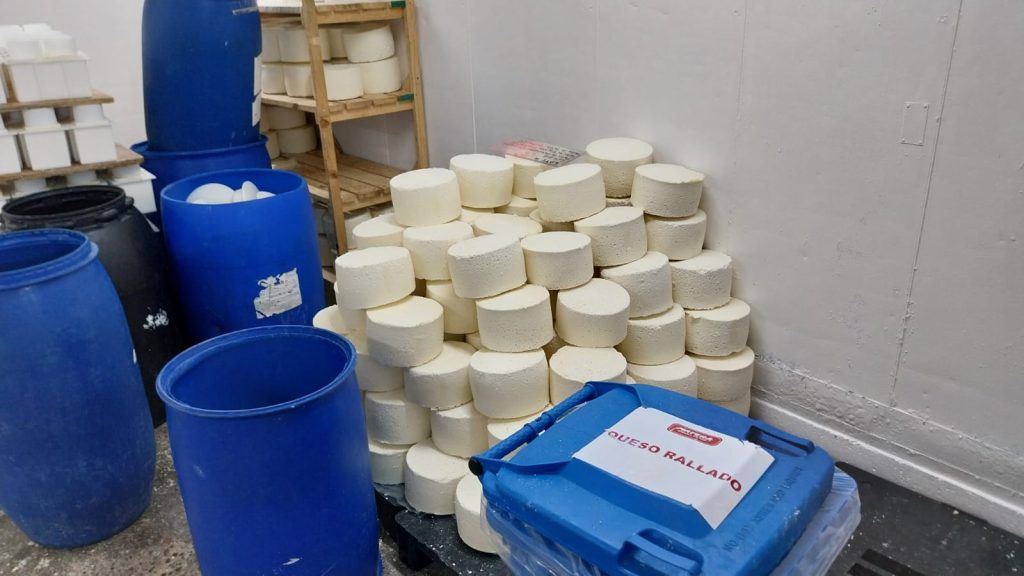 Fábrica de quesos en Talagante enfrenta prohibición temporal de funcionamiento por incumplimientos sanitarios