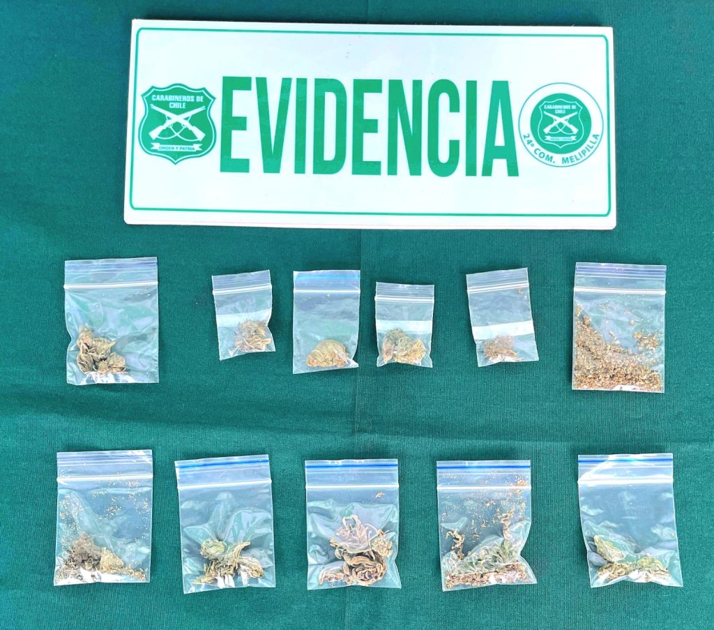 Boliviano es sorprendido con marihuana dosificada