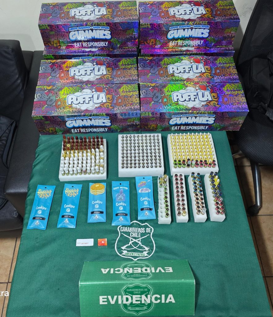 Detenida por tráfico de sustancias ilícitas en Talagante: incautan más de 750 dosis de resina de cannabis