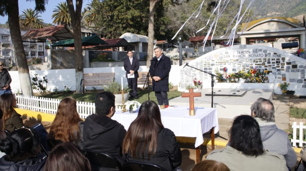 Reinauguran mausoleo Jardín San Ramón Nonato en el Cementerio Municipal