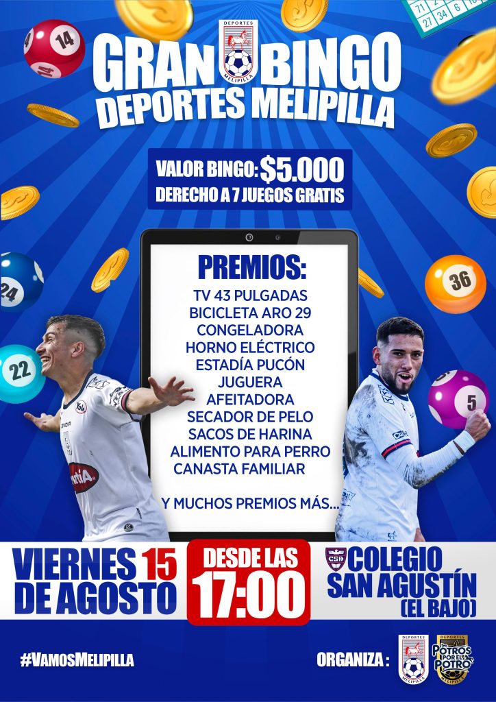 Bingo y rifa tiene la agrupación Potros por el Potro