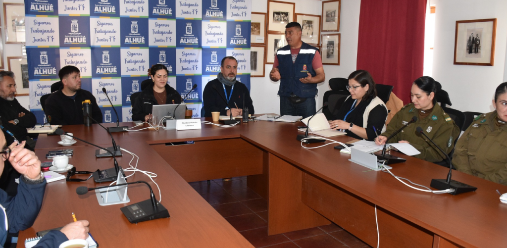 Alhué refuerza medidas preventivas ante sistema frontal anunciado para esta semana