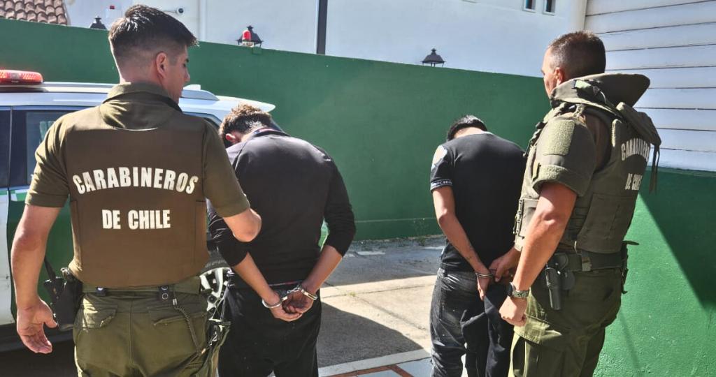 Delincuentes roban en empresa constructora en Melipilla y son detenidos en Talagante tras persecución policial