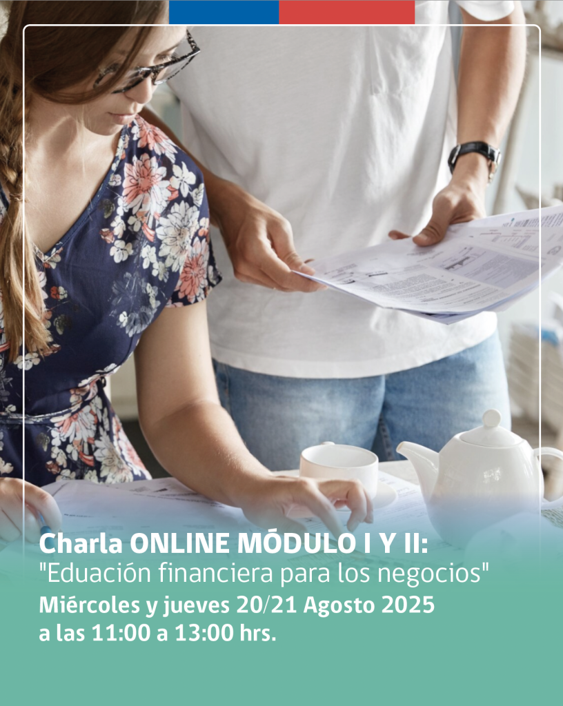 Centro de Negocios Sercotec Melipilla invita a charla gratuita de Educación Financiera para emprendedores