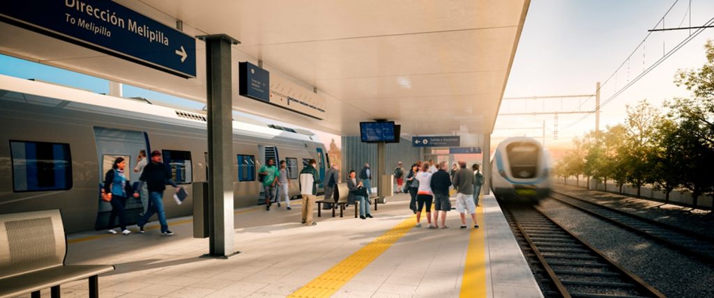 Avanza el Tren a Melipilla: EFE recibe ofertas para construir tramo subterráneo y completa licitación del trazado