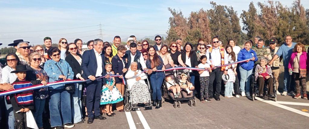 Inauguran puente Esperanza en Padre Hurtado: nueva infraestructura mejora conectividad entre Talagante y Melipilla