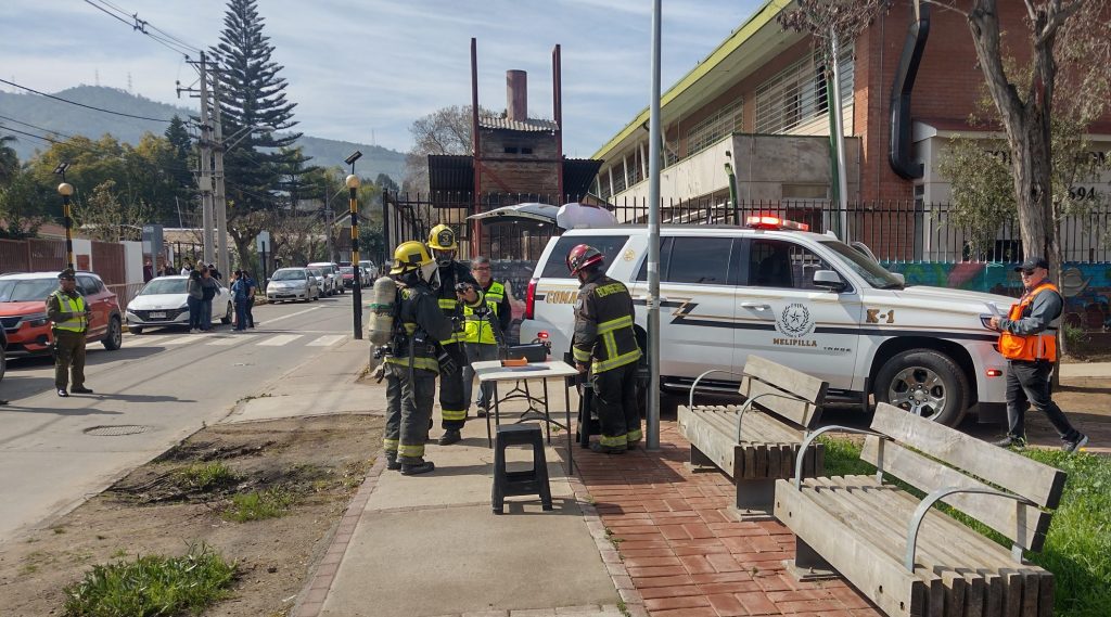 Simulacro de sismo en Pomaire movilizó a equipos de emergencia
