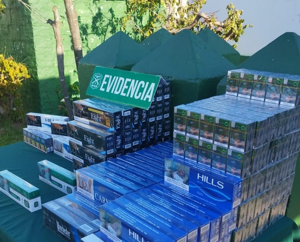 Incautan más de mil cajetillas de cigarrillos de contrabando en Cartagena