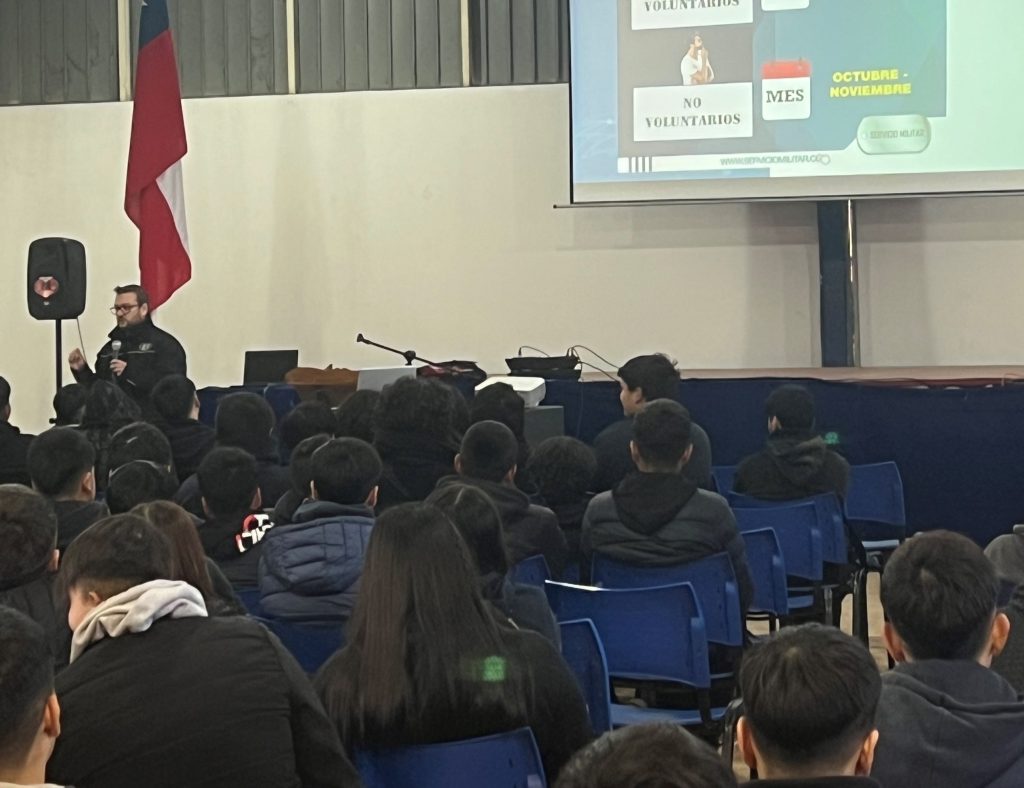 Cantón de Reclutamiento refuerza difusión sobre Servicio Militar en la provincia de Melipilla